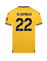 Wolves Nelson Semedo #22 Domácí Dres 2023-24 Krátký Rukáv